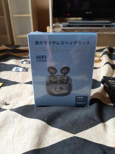 ワイヤレスイヤホン！