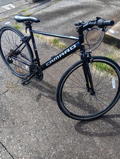 10/18終了 CHEVROLET CORVETTE 700C クロスバイク シボレー SHIMANO  自転車 シボレー カマロ