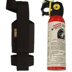 OUTBACK 熊撃退スプレー カウンターアソールト230g  携帯ホルスターセット 熊よけ 熊スプレー 