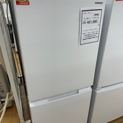 ドリーム川西店御来店限定】シャープ 冷蔵庫 SJ-D15J-W／クリーニング