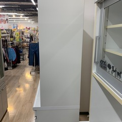 松田家具 2枚扉　システムキッチン ホワイト