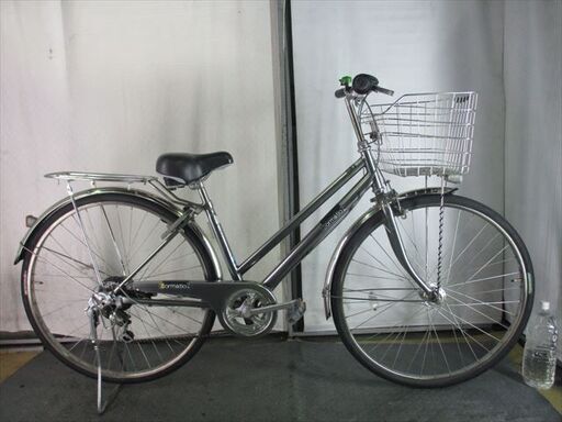 D796★限定特価★ 中古自転車 マルイシ　フォーメーション【　27インチ　シルバー　6段　 】