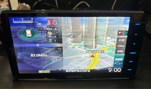 ケンウッド9インチフローティングナビ MDV-M908HDF ケンウッド 彩速