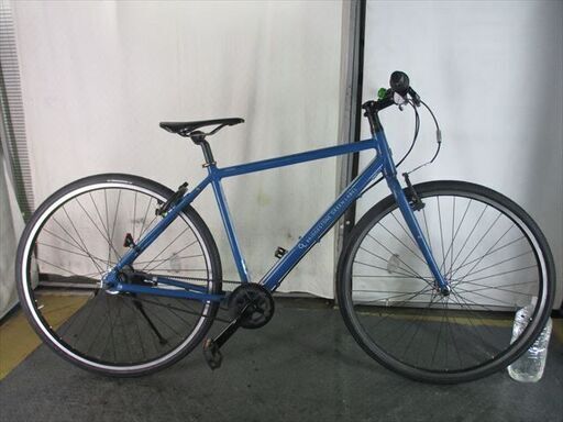 Ｄ797　★26800円★整備済み クロスバイク中古自転車 ブリヂストン　オルディナ【青　27インチ　48ｃｍ】