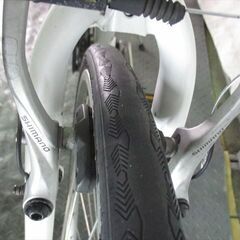 Ｄ798★23800円★整備済み クロスバイク中古自転車 【RITEWAY　シェファードシティ　白　42ｃｍ　アルミ】