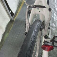 Ｄ798★23800円★整備済み クロスバイク中古自転車 【RITEWAY　シェファードシティ　白　42ｃｍ　アルミ】