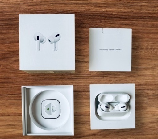 「取引き中」Air Pods Pro 美品　ノイズキャンセリング機能 シリアルナンバー追加
