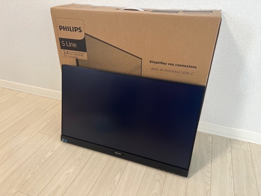 PHILIPS 243S9A/11／23.5インチ フルHD モニター USB-C