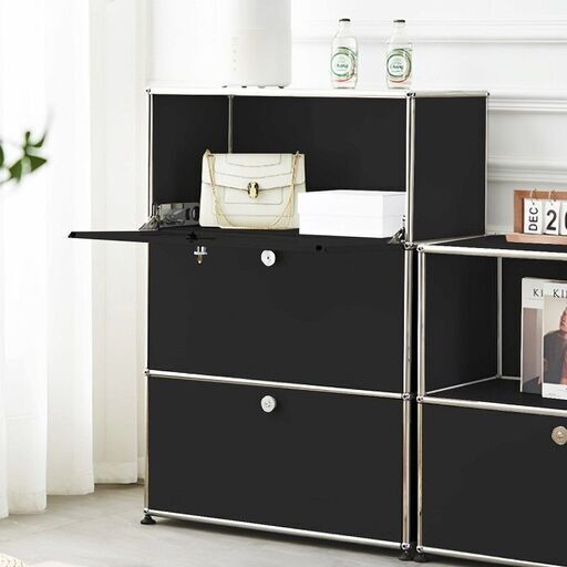 リプロダクトベージュUSMハラーローボードサイドボードチェスト