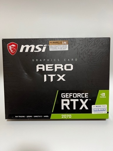 PCパーツ MSI GeForce RTX 2070 AERO ITX
