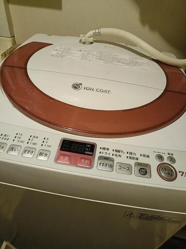 SHARP　7kg 洗濯機