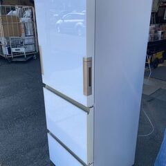 SHARP   3ドア冷凍冷蔵庫 SJ-GH36D-W   356L  18年 美品　プラズマクラスター搭載