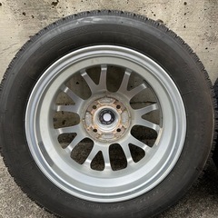 スタッドレスタイヤ BLIZZAK VRX2 155/65R14＆アルミホイール ４本セット