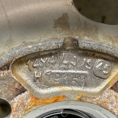 スタッドレスタイヤ BLIZZAK VRX2 155/65R14＆アルミホイール ４本セット