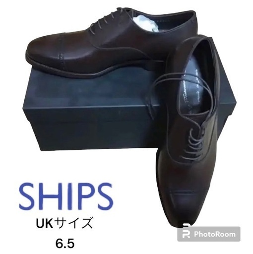 【新品未使用】SHIPSメンズビジネス・ドレスシューズ