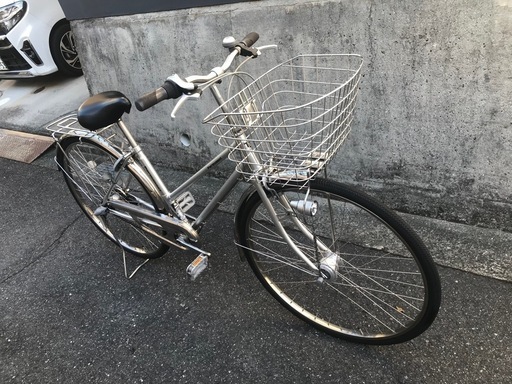 自転車　27インチ　シマノ製内装3段変速\u0026ローラーブレーキ　LEDオートライト　　★整備済み