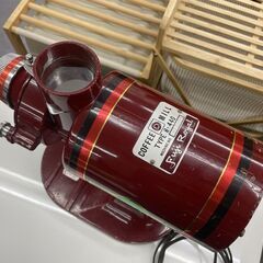 レトロ FUJI ROYAL 電動コーヒーミル R-440 フジローヤル グラインダー レッド 回転動作確認済み 札幌市手稲区