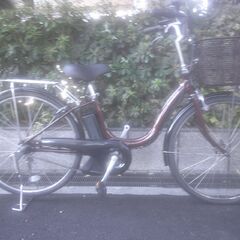 YAMAHA PAS natura ブラウン 新基準 電動アシスト自転車