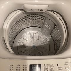 24/3月購入したハイアル洗濯機