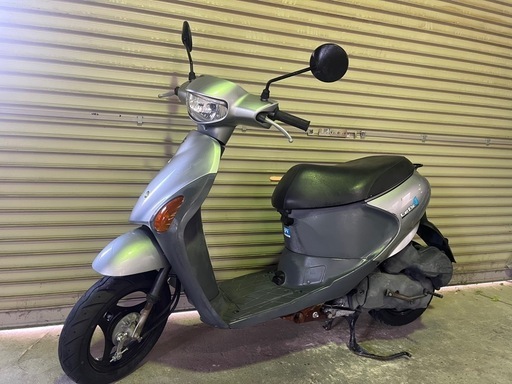 【売約済】実働 BT新品 スズキ CA45A レッツ4  4スト原付 インジェクション スクーター シルバー