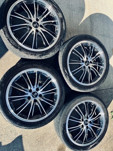 アルミホイール トラフィックスター VX MONOBLOCK 7J18インチ タイヤは アルミホイール トラフィックスター VX MONOBLOCK 7J18インチ タイヤは