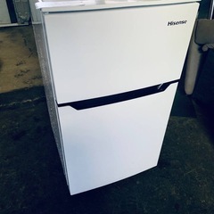 ♦Hisense 2ドア冷凍冷蔵庫【2021年製】HR-B95A Hisense HR-B95A 2ドア冷蔵庫 ホワイト 送料込み Hisense HR-B95A 2