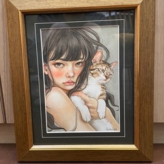 おちょぴさんの絵画です