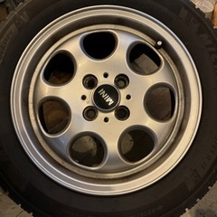ミニクーパー　純正ホイール　スタッドレス