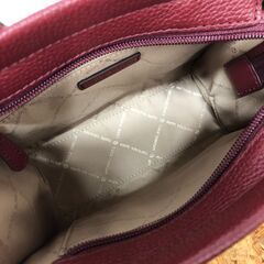 701】2WAYバッグ MICHAEL KORS ボルドー/MK （W24cm×H19cm×D9cm）