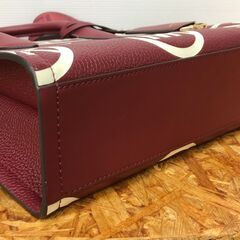 701】2WAYバッグ MICHAEL KORS ボルドー/MK （W24cm×H19cm×D9cm）