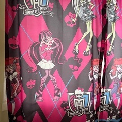モンスターハイ　monsterhigh カーテン Monsterhigh モンスターハイ カーテン