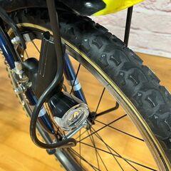 【子供用】整備済 ブリヂストン22型 クロスファイヤーJr 中古 子供用自転車 身長116cm程度から小学生まで 紺色 <自転車のオオムラ 静岡店>