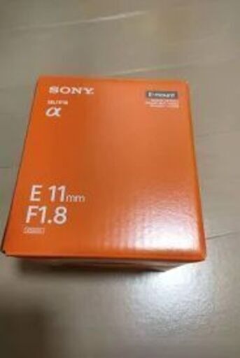 25% OFF【新品・未使用品】　SONY　E 11mm F1.8 レンズ　単焦点　SEL11F18