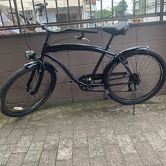 ビーチクルーザー No.1320 ブラック 自転車 26インチ coastline