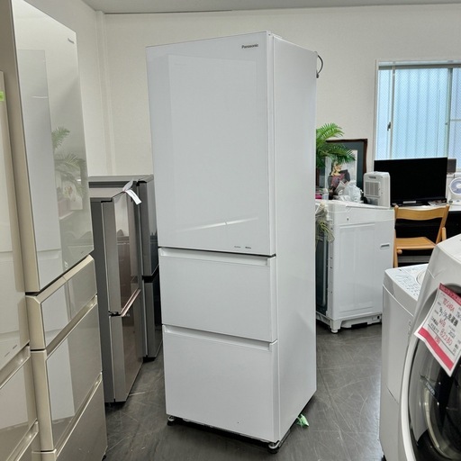 激安‼️20年製パナソニック3ドア冷蔵庫NR-C371GN-WA0289