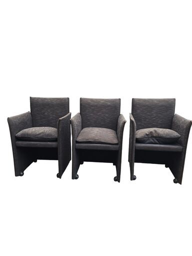 Cassina カッシーナ マリオ ベリーニ　BREAK　3脚セット　ホツレ破れあり格安