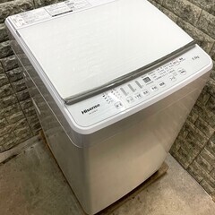 【美品】大阪送料無料★3か月保障付き★洗濯機★2022年★ハイセンス★5.5kg★HW-G55B-W★S-459