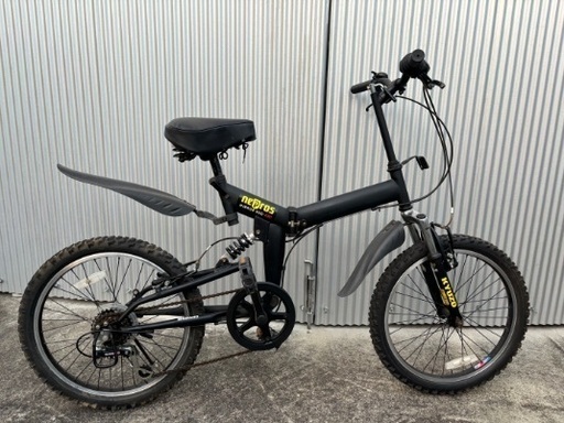 折りたたみ自転車 MTB 26インチ シマノ 6段ギア マウンテンバイク フル