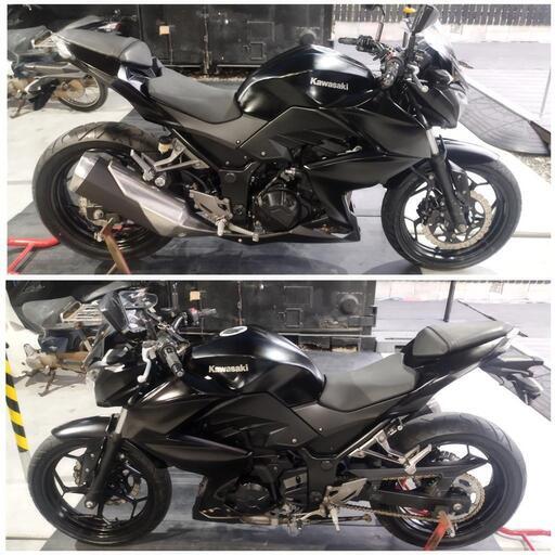 ★全国陸送手配可能★大分県大分市発★ カワサキ Z250 つや消しブラック 低走行美車！  始動動画あり
