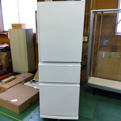 伊勢崎店【現状品】gi10-1 三菱 冷凍冷蔵庫 MR-C33H‐W 330L 2022年製 ※通電・動作確認済