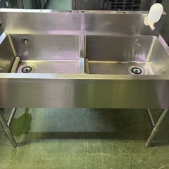 2槽シンク1200x600x800(+150)