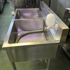 2槽シンク1200x600x800(+150)