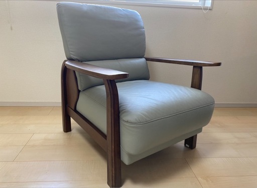 【良品】FALIO Japan本革1人掛けチェア
