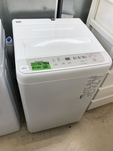 Panasonic 洗濯機 NA-F50B14 2021年製 5kg　 全自動洗濯機　ホワイト 一人暮らし 新生活 クリーニング済 堺市 石津【ジャングルジャングルサカイ石津店】
