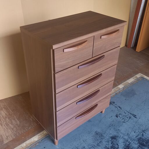 未使用訳あり 幅70　日本製 完成品 木製 北欧 リビング収納 チェスト 引き出し おしゃれ 家具 チェスト 国産　リビング　収納