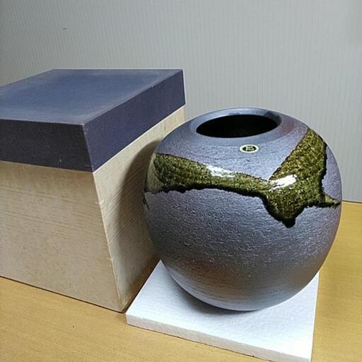 新品　信楽焼　手づくり花瓶
