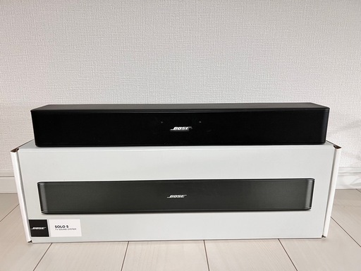 周辺機器 BOSE SOLO 5 TV SOUND SYSTEM