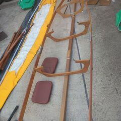 フジタ　カヌー　未使用　420㎝　2人乗り　値下げしました。