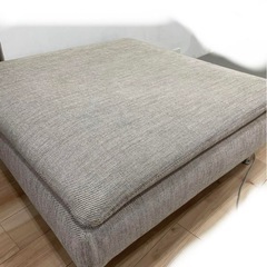 IKEA ソーデルハムン オットマン ベージュ