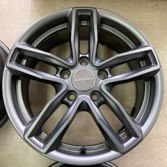 ユーロテック◆スタッドレス用に!!16in 6.5J IS48 5/112 ハブ径57ｍｍ◆アウディA3 ゴルフ5/6/7/8 ゴルフトゥーラン などに